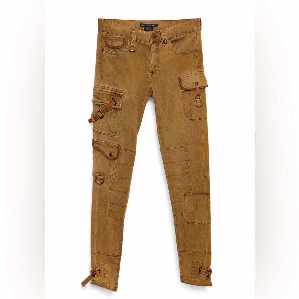 Ralph Lauren Cargo Pants in Caramel Brown